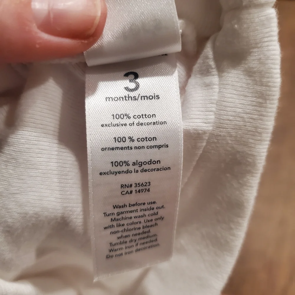 Carters Gerber Baby Essentials 4 Hat Cotton Beanie Star White Gray Orange Unisex